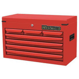 Westward Powder Coated Red,Light Duty,Top Chest  48RJ71