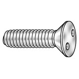 Tamper-Pruf Screws TRS,#8-32,Plain,3/8"L,50PK 121790