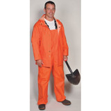 Helly Hansen Rain Jacket,PVC-Polyester,Orange,L 70129_290-L
