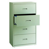 Hirsh Lateral File Cabinet,30 in. W,Steel 19440