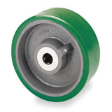 Manufacturer Varies Caster Wheel,8"dia,2,500 lb,Green 5VJ90