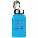 Menda Dispensing ESD Bottle,111.1 mm H,Blue 35259