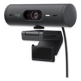 Logitech® Brio 505 Webcam, 1920 pixels x 1080 pixels, Graphite 960-001411 USS-LOG960001411