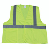 TruForce™ Solid Mesh Safety Vest, 2X-Large, Lime, 1/Each