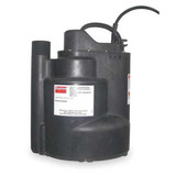 Dayton HP 1/2,Sump Pump,Vertical Float 3YU59