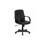 Flash Furniture Executive Chair,Black Seat,Vinyl Back H8020-GG