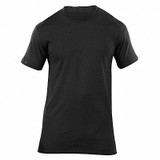 5.11 Utili-T Crew Neck Shirt,Black,XL,PK3 40016