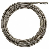Milwaukee Tool Drain Cleaning Cable,5/16 in Dia,50 ft L 48-53-2674