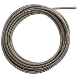 Milwaukee Tool Drain Cleaning Cable,3/8 in Dia,25 ft L 48-53-2676