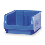 Quantum Storage Systems Bin,Blue,Polyethylene,7 7/8 in QMS532BL