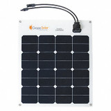Grape Solar Solar Panel,50 W,17.6V/2.8A,MC4 GS-FLEX-50W