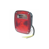 Grote Stop/Turn/Tail Light,Square,Red,5-3/4" L 50920