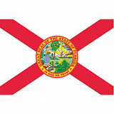 Nylglo Florida State Flag,3x5 Ft 140960