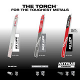 Milwaukee Tool ReciproSawBlade,L:12",TPI:7,PK5,Straight 48-00-5503