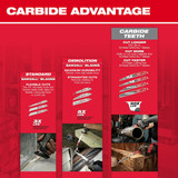 Milwaukee Tool ReciproSawBlade,L:12",TPI:7,PK5,Straight 48-00-5503