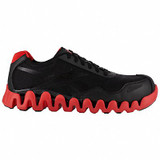 Reebok Athletic Shoe,W,7 1/2,Black,PR RB3016