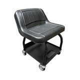 Whiteside Mechanic Seat,17"H,Steel,440 lb,4 Wheels  HRS3NM