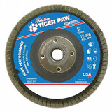 Weiler Fiber Disc,5 in Dia,5/8in Arbor,80 Grit  98853