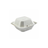 AmerCareRoyal® CONTAINER,SM HNGED,500,WH HL-66-NPFA