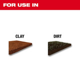 Milwaukee Tool Chisel Bit,Hex,1.5in 48-62-3070