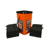 Quick Dam Flood Barrier Emerg Kit,5 ft.L,PK10  QDGG5-10