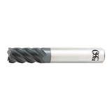 Osg Sq. End Mill,Single End,Carb,1/4"  HP455-2500