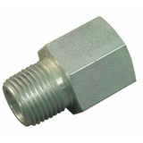 Aeroquip Hose Adapter,1/8",NPTF,1/4",NPTF 259-2040-2-4