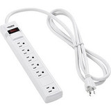 Global Industrial Surge Protected Power Strip 5+1 Outlets 15A 900 Joules 6' Cord