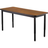 Interion Utility Table - 48 x 24 - Walnut