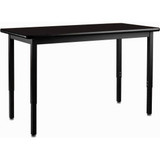 Interion Utility Table - 48 x 24 - Black