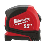 Milwaukee Tool Tape Measure,SAE,Blade 25 ft. L 48-22-6625