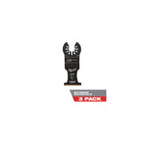 Milwaukee Tool Oscillating Tool Blade,1 3/8",1 1/2",PK3 49-25-1523