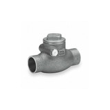 Milwaukee Valve Swing Check Valve,4 in Overall L  1509 1