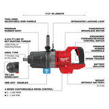 Milwaukee Tool Cordless Impact Wrench,1" Drive 2868-20