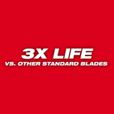 Milwaukee Tool ReciproSawBlade,L:12",TPI:18,PK5 48-00-5189