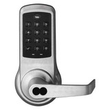 Yale Nextouch Electronic Keyless Lock,Push Button SI-AU-NTB612-NR-626-LC