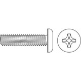 Sim Supply Scrw Sz #8,2R,Zinc,2"L,PK100  SMQPI0-802000-100P