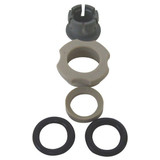 Elkay Superseal Fitting, Gray, Metal,H 5 3/4in 70823C