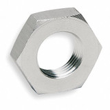 Elkay Lock Nut,Silver,Aluminum,H  ,L  ,W 70012C