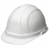 Erb Safety Hard Hat,Type 1, Class E,Pinlock,White 19131-WHITE