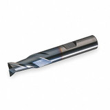 Cleveland Sq. End Mill,Single End,HSS,3/4"  C33841