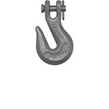 Clevis Grab Hooks, 5/16 in, 4500 lb, Grade 80, Orange