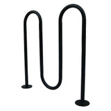 Sim Supply Bike Rack,Black Color,5 Cap.,7 1/8" W  45MK39