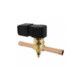 Parker Refrigeration Solenoid Valve,Brass,ODF R38E145M