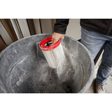Milwaukee Tool Vacuum Filter,Material Paper,6 7-16" L 49-90-1977
