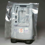 Blue Tint Bags and Covers on Roll 1 mil 28"" x 22"" x 56"" Pkg Qty 50