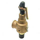 Kunkle Valve Safety Relief Valve,1-1/2in.x2in.,75 psi 6010HGM01-AM-75