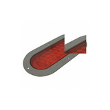 Grote Stop/Turn/Tail Light,Oval,Red,7-27/32" L  53972