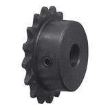 Tsubaki Roller Chain Sprocket,Fixed Bore 35B13F-1/2