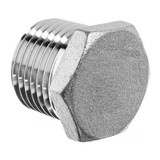 Manufacturer Varies Hex Head Plug,316 SS,1/4",M BSPT ZUSA-PF-7550